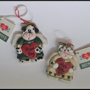 (7) BRAND NEW! CHRISTMAS TREE ORNAMENTS ~ DARLING